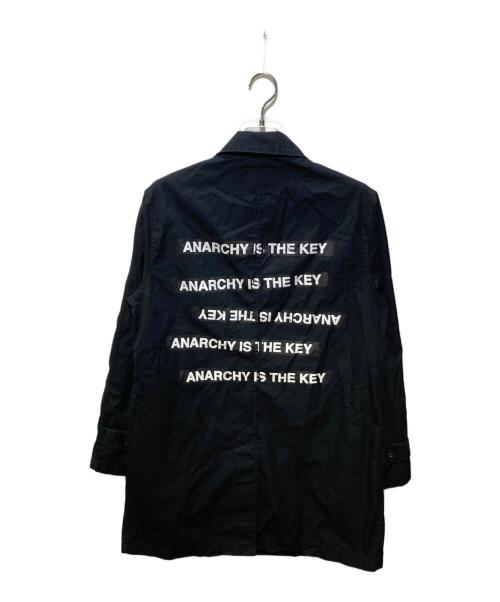 UNDERCOVER（アンダーカバー）UNDERCOVER (アンダーカバー) SUPREME (シュプリーム) トレンチコート ブラック サイズ:Lの古着・服飾アイテム