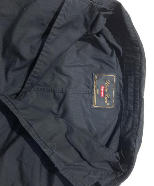 UNDERCOVER（アンダーカバー）UNDERCOVER (アンダーカバー) SUPREME (シュプリーム) トレンチコート ブラック サイズ:Lの古着・服飾アイテム