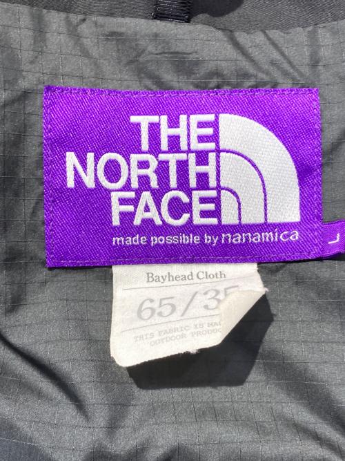 THE NORTHFACE PURPLELABEL（ザ・ノースフェイス パープルレーベル）THE NORTHFACE PURPLELABEL (ザ・ノースフェイス パープルレーベル) マウンテンパーカー ブラック サイズ:Lの古着・服飾アイテム