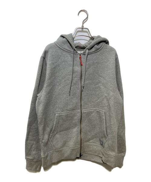 CHROME（クローム）CHROME (クローム) 裏起毛パーカー グレー サイズ:Lの古着・服飾アイテム