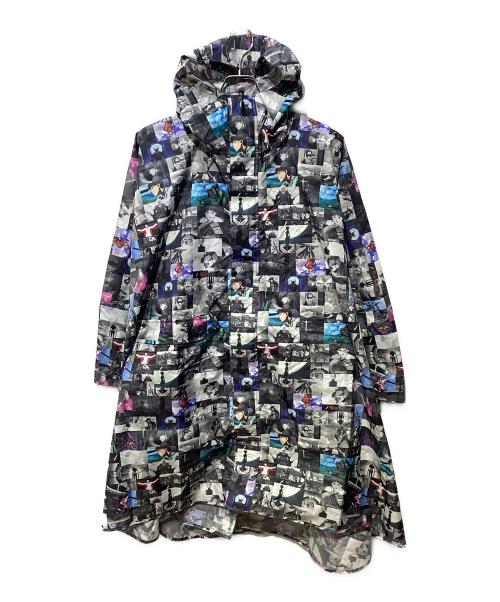 KiU（キウ）KiU (キウ) EVANGELION (エヴァンゲリオン) レインポンチョ マルチカラー サイズ:FREEの古着・服飾アイテム