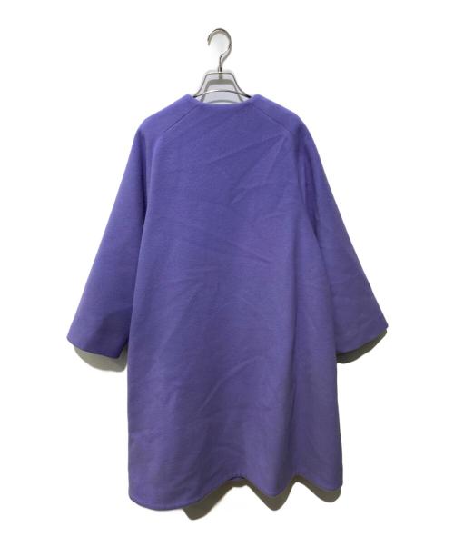 SLOBE IENA（スローブ イエナ）SLOBE IENA (スローブ イエナ) ノーカラーコート パープル サイズ:38の古着・服飾アイテム