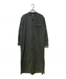 LEE（リー）の古着「コーデュロイシャツワンピース」｜グレー