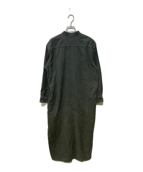 LEE（リー）LEE (リー) コーデュロイシャツワンピース グレー サイズ:Sの古着・服飾アイテム