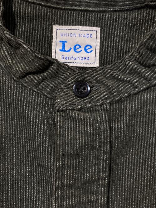 LEE（リー）LEE (リー) コーデュロイシャツワンピース グレー サイズ:Sの古着・服飾アイテム