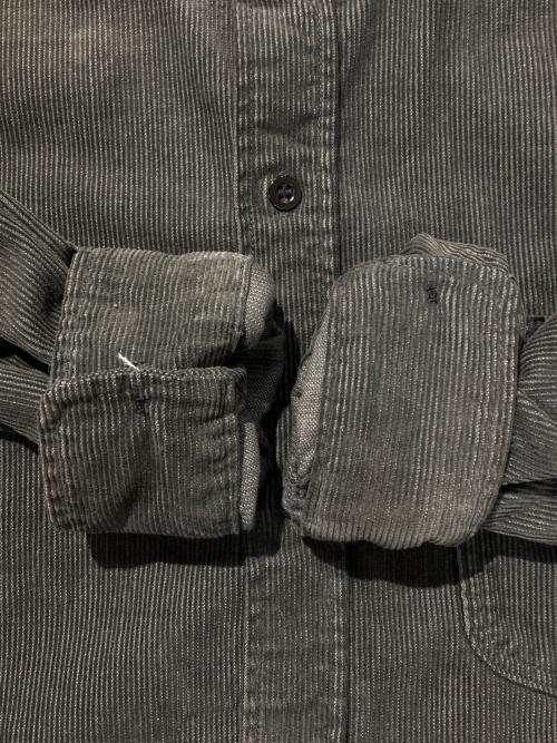 LEE（リー）LEE (リー) コーデュロイシャツワンピース グレー サイズ:Sの古着・服飾アイテム