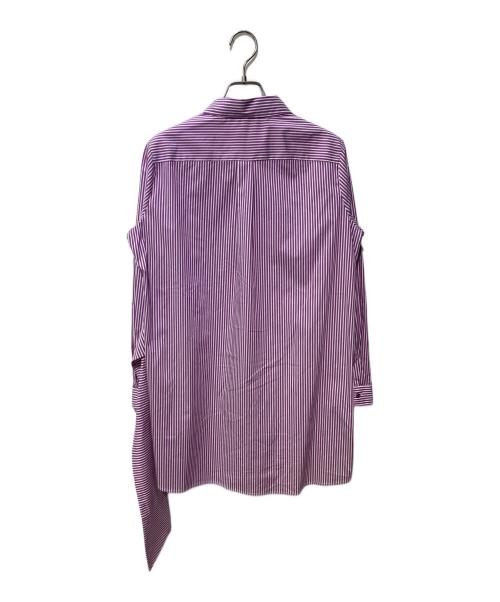 NARA CAMICIE（ナラカミーチェ）NARA CAMICIE (ナラカミーチェ) ウエストマークシャツワンピース パープル サイズ:2の古着・服飾アイテム