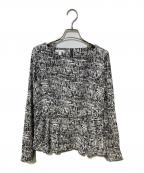NARA CAMICIEナラカミーチェ）の古着「ブラウス」｜ホワイト×ブラック
