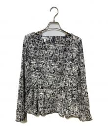 NARA CAMICIE（ナラカミーチェ）の古着「ブラウス」｜ホワイト×ブラック