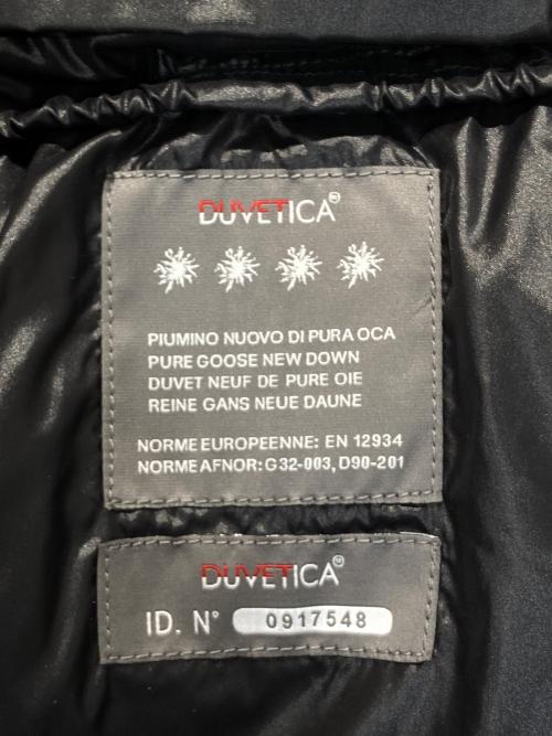 DUVETICA（デュベティカ）DUVETICA (デュベティカ) フォックスファーダウンコート ブラック サイズ:40の古着・服飾アイテム