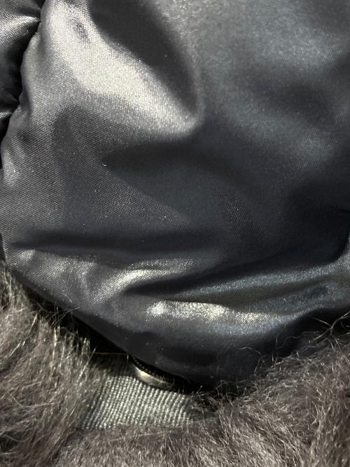 DUVETICA（デュベティカ）DUVETICA (デュベティカ) フォックスファーダウンコート ブラック サイズ:40の古着・服飾アイテム