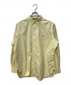 RALPH LAURENラルフローレン）の古着「ボタンダウンシャツ」｜イエロー