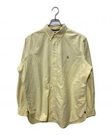 RALPH LAUREN（ラルフローレン）の古着「ボタンダウンシャツ」｜イエロー