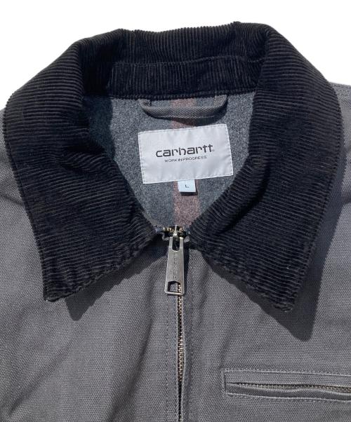 Carhartt WIP（カーハート ワーク イン プログレス）Carhartt WIP (カーハート ワーク イン プログレス) Detroit Jacket ブラック サイズ:Lの古着・服飾アイテム