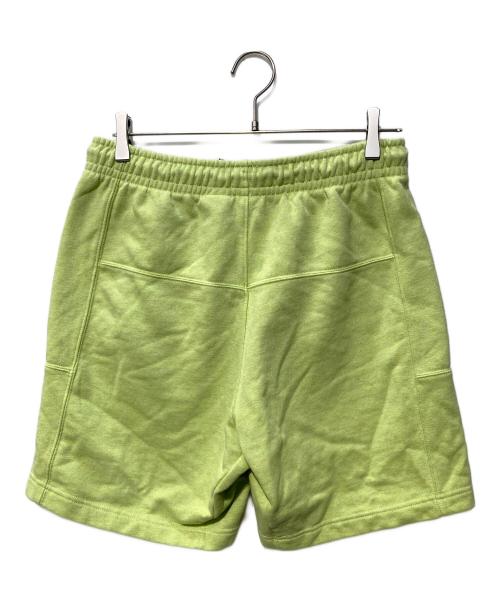 NIKE（ナイキ）NIKE (ナイキ) スウェットハーフパンツ 黄緑 サイズ:Lの古着・服飾アイテム