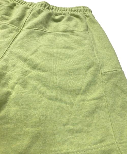 NIKE（ナイキ）NIKE (ナイキ) スウェットハーフパンツ 黄緑 サイズ:Lの古着・服飾アイテム