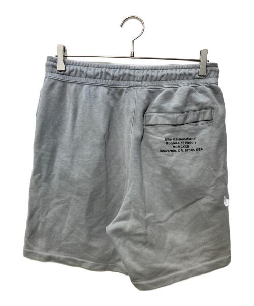 NIKE（ナイキ）NIKE (ナイキ) スウェットハーフパンツ グレー サイズ:SIZE Lの古着・服飾アイテム