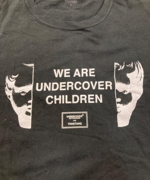 UNDERCOVER（アンダーカバー）UNDERCOVER (アンダーカバー) TANGTANG (タンタン) プリントTシャツ ブラック サイズ:XLの古着・服飾アイテム