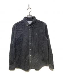 CarHartt（カーハート）の古着「LS Madison Cord Shirt」｜グレー