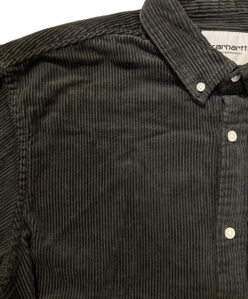 CarHartt（カーハート）CarHartt (カーハート) LS Madison Cord Shirt グレー サイズ:Lの古着・服飾アイテム