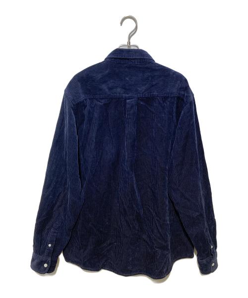 CarHartt（カーハート）CarHartt (カーハート) LS Madison Cord Shirt ネイビー サイズ:Lの古着・服飾アイテム