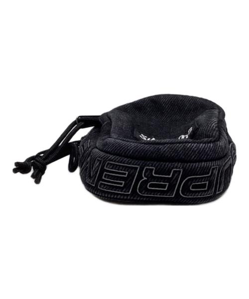 SUPREME（シュプリーム）SUPREME (シュプリーム) Denim Mini Shoulder Bag ブラックの古着・服飾アイテム