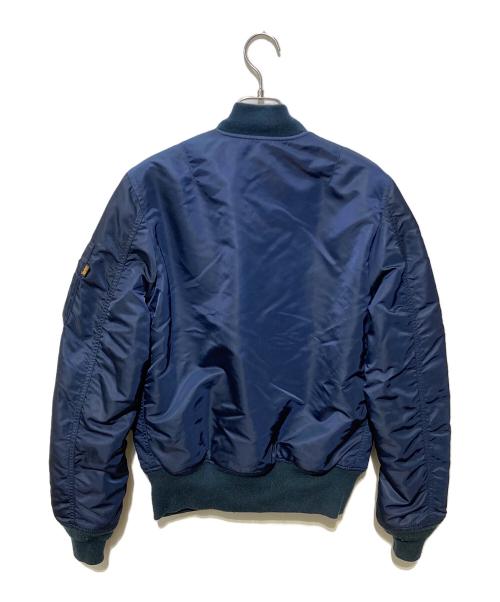 ALPHA（アルファ）ALPHA (アルファ) MA-1ジャケット ネイビー サイズ:Sの古着・服飾アイテム