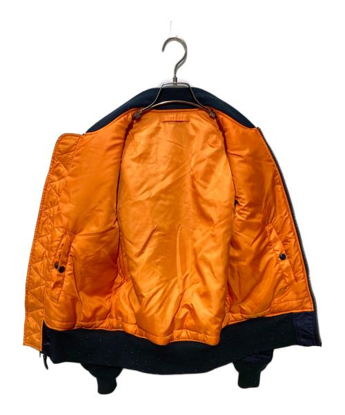 ALPHA（アルファ）ALPHA (アルファ) MA-1ジャケット ネイビー サイズ:Sの古着・服飾アイテム