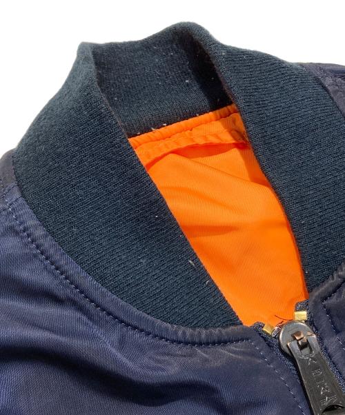 ALPHA（アルファ）ALPHA (アルファ) MA-1ジャケット ネイビー サイズ:Sの古着・服飾アイテム