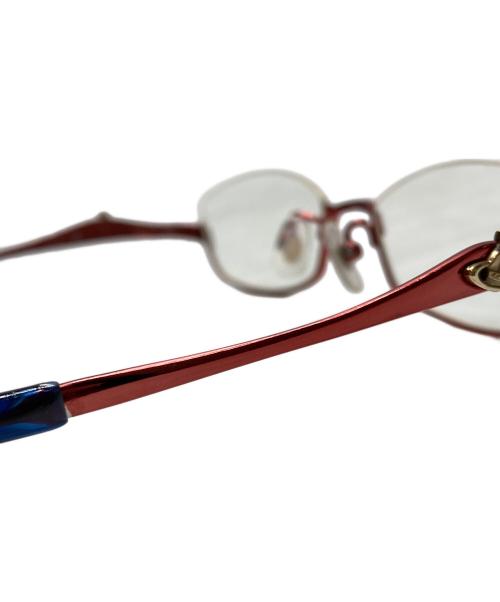 Vivienne Westwood（ヴィヴィアンウエストウッド）Vivienne Westwood (ヴィヴィアンウエストウッド) アンダーリムサングラス レッド サイズ:SIZE 135の古着・服飾アイテム