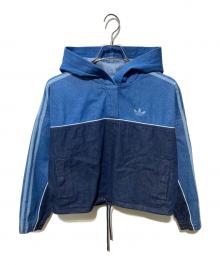 adidas（アディダス）の古着「DENIM HOODIE」｜インディゴ