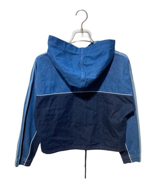 adidas（アディダス）adidas (アディダス) DENIM HOODIE インディゴ サイズ:Lの古着・服飾アイテム
