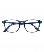 TOM FORDトムフォード）の古着「ウェリントン伊達メガネ」｜スカイブルー