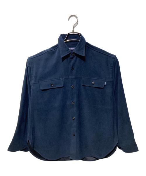 ORCIVAL（オーシバル）ORCIVAL (オーシバル) サテンムース長袖シャツ ネイビー サイズ:SIZE1の古着・服飾アイテム