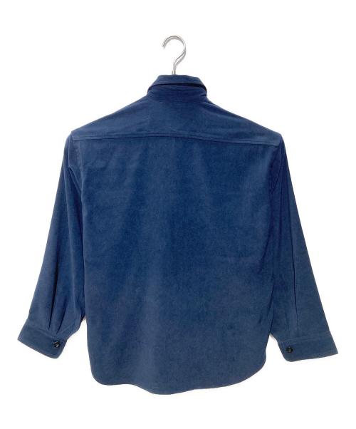 ORCIVAL（オーシバル）ORCIVAL (オーシバル) サテンムース長袖シャツ ネイビー サイズ:SIZE1の古着・服飾アイテム
