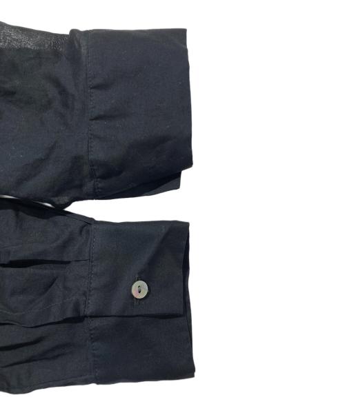 Midi-Umi（ミディウミ）Midi-Umi (ミディウミ) シアーシャツ ブラック サイズ:FREEの古着・服飾アイテム