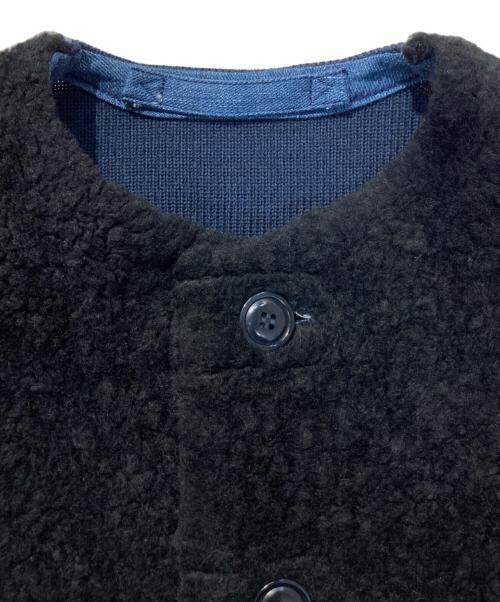 45R（フォーティファイブ・アール）45R (フォーティファイブ・アール) ボア×USモーのベスト インディゴ サイズ:FREEの古着・服飾アイテム