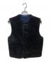 45R（フォーティファイブ・アール）の古着「ボア×USモーのベスト」｜インディゴ