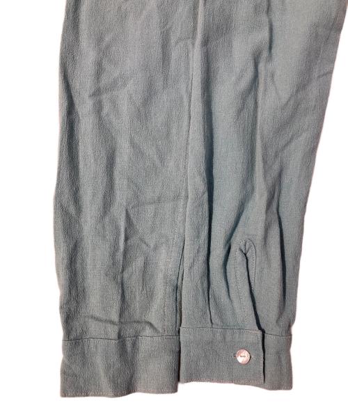 KISHIDAMIKI（キシダミキ）KISHIDAMIKI (キシダミキ) デザインシャツワンピース ブルー サイズ:FREEの古着・服飾アイテム