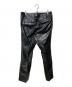 JOSEPH ABBOUD (ジョセフアブード) カウレザーパンツ ブラック サイズ:SIZE 36：5000円