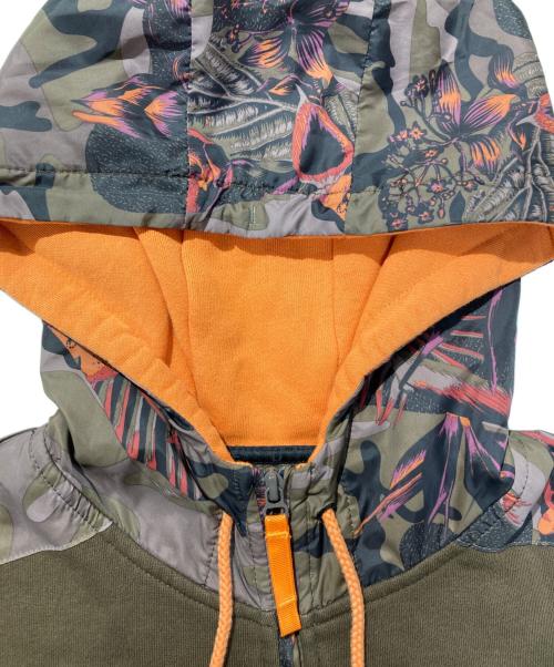 DIESEL（ディーゼル）DIESEL (ディーゼル) ジップパーカー ブラウン サイズ:FREEの古着・服飾アイテム