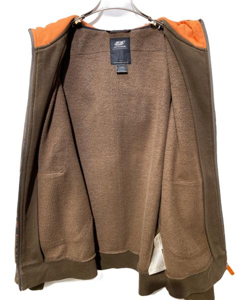 DIESEL（ディーゼル）DIESEL (ディーゼル) ジップパーカー ブラウン サイズ:FREEの古着・服飾アイテム