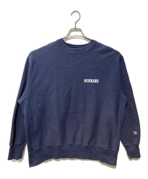 Champion REVERSE WEAVE（チャンピオン リバース ウィーブ）Champion REVERSE WEAVE (チャンピオン リバース ウィーブ) スウェット ネイビー サイズ:Lの古着・服飾アイテム
