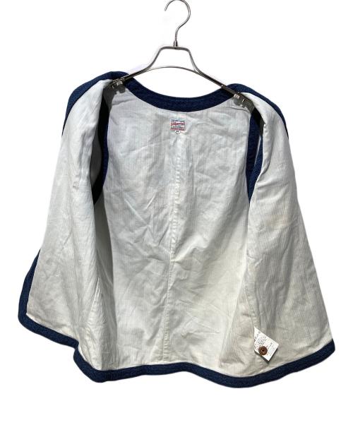 MOMOTARO JEANS（桃太郎ジーンズ）MOMOTARO JEANS (桃太郎ジーンズ) インディゴベスト インディゴ サイズ:44の古着・服飾アイテム