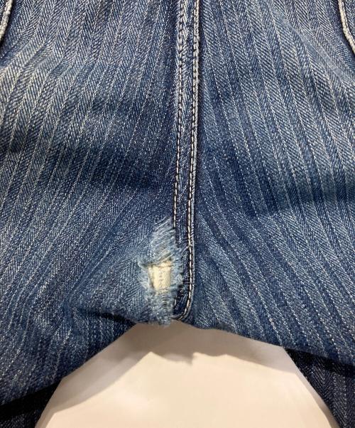 MOMOTARO JEANS（桃太郎ジーンズ）MOMOTARO JEANS (桃太郎ジーンズ) GTBヘリンボーンデニムカーゴパンツ インディゴ サイズ:W38の古着・服飾アイテム