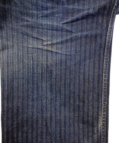 MOMOTARO JEANS（桃太郎ジーンズ）MOMOTARO JEANS (桃太郎ジーンズ) GTBヘリンボーンデニムカーゴパンツ インディゴ サイズ:W38の古着・服飾アイテム