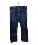 MOMOTARO JEANS桃太郎ジーンズ）の古着「デニムパンツ」｜インディゴ