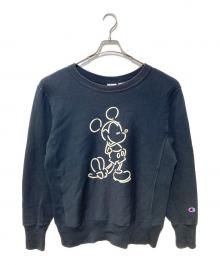 Champion REVERSE WEAVE×DISNEY（チャンピオン リバース ウィーブ×ディズニー）の古着「スウェット」｜ブラック