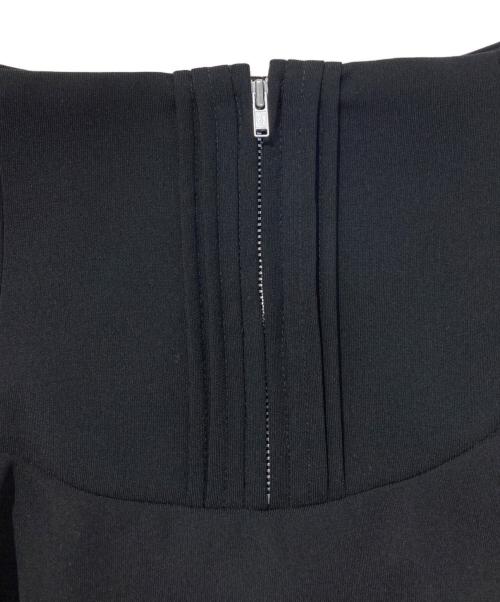 Snidel（スナイデル）Snidel (スナイデル) レイヤードフリルミニスカショーパン ブラック サイズ:SIZE 0の古着・服飾アイテム