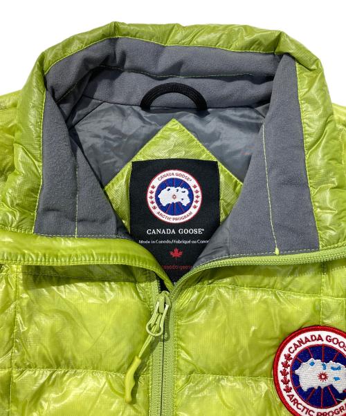 CANADA GOOSE（カナダグース）CANADA GOOSE (カナダグース) ダウンベスト グリーン サイズ:Mの古着・服飾アイテム